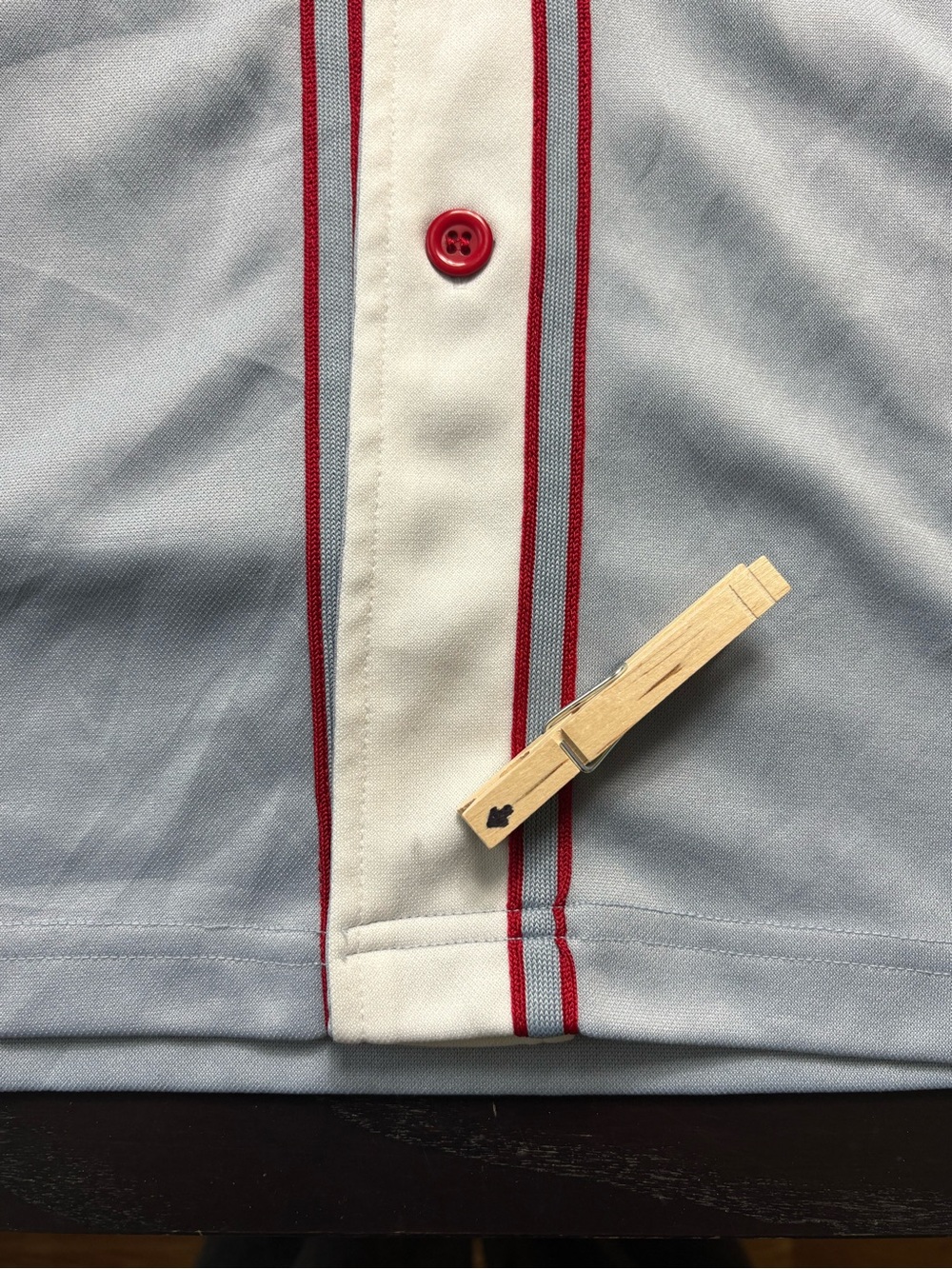 Vintage Y2K GIGO The Funktion Wear Dirty South Baseball Jersey Blue Red 2XL - Picture 4 of 12
